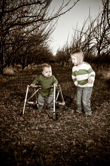 Photo: Two kids
